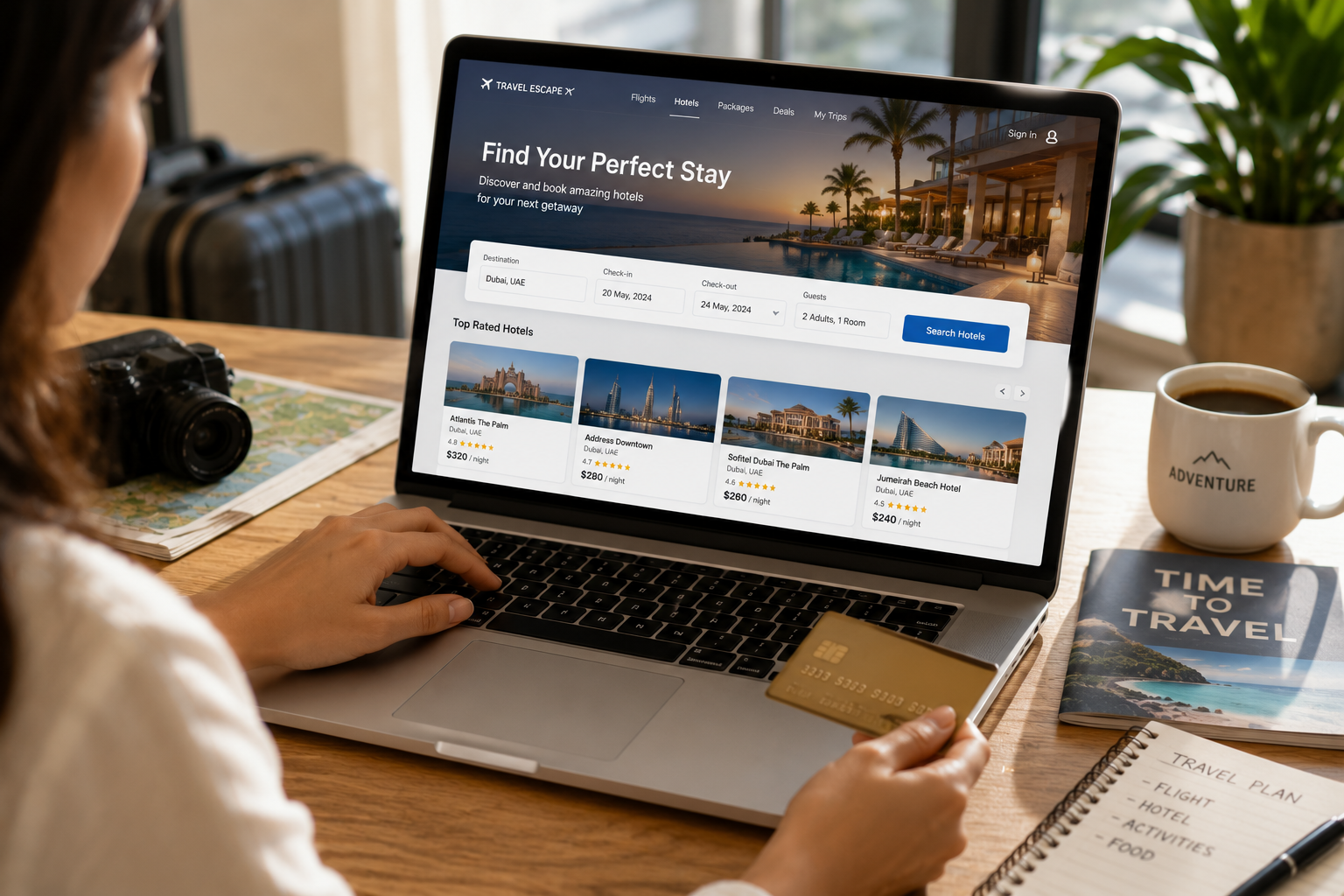 Luxury, budget, and boutique accommodations carefully selected for comfort and convenience.