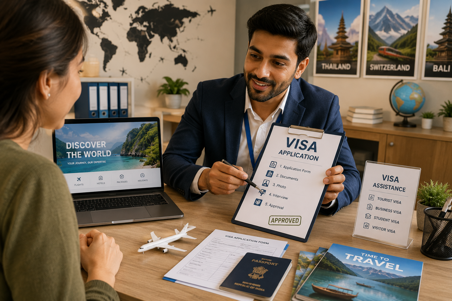 Professional support for tourist, business, and international visa applications.